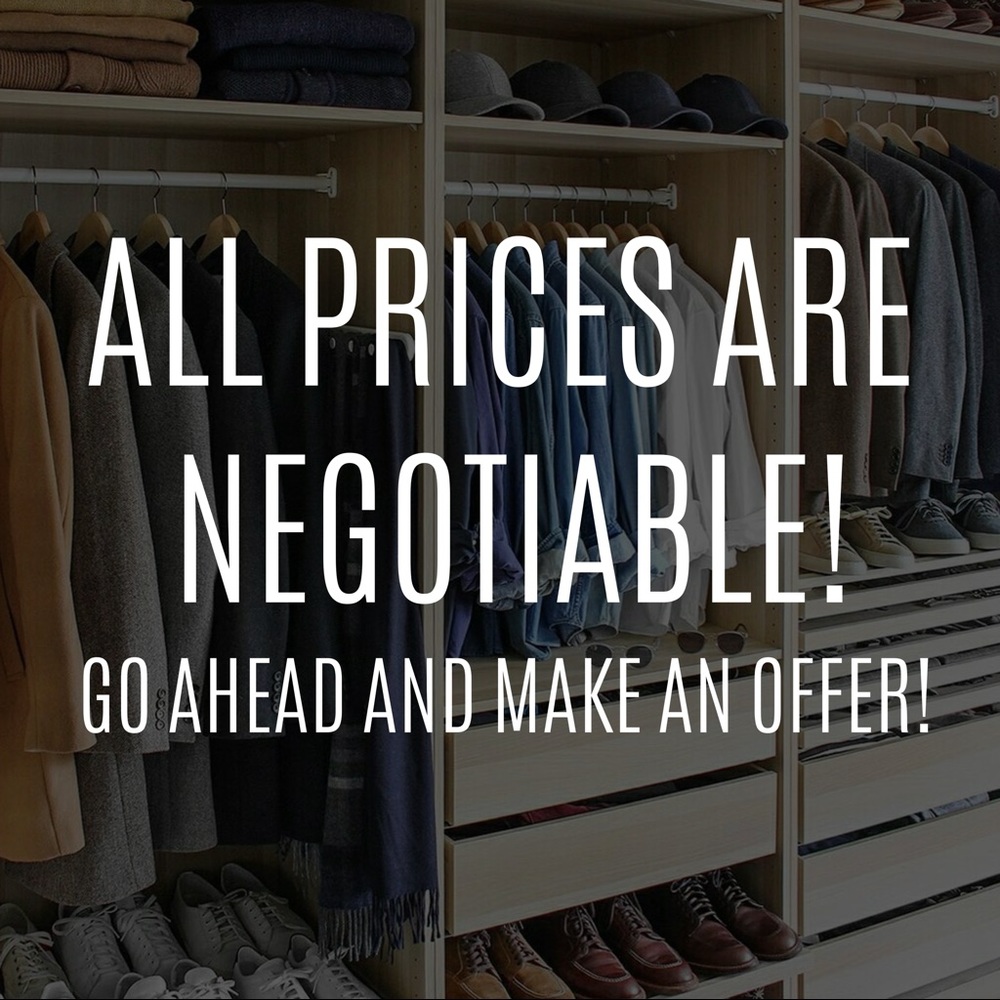 Hey! EVERYTHING MUST GO, so make an offer!